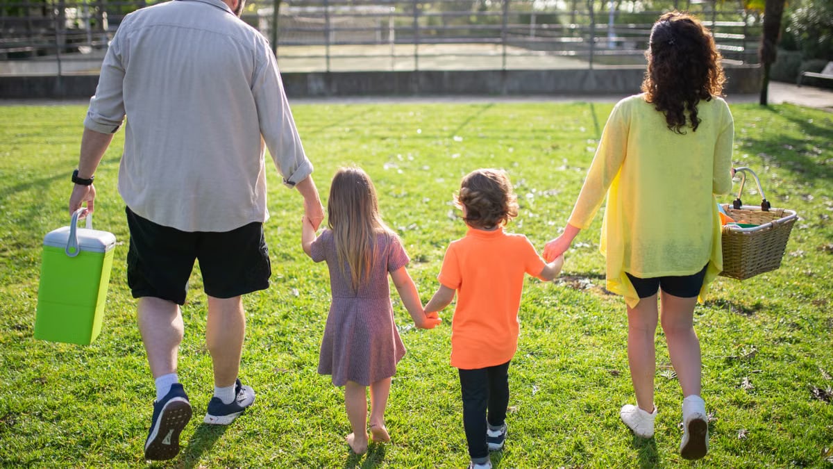 Attività all’aperto per la famiglia